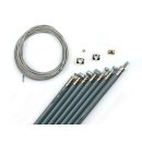 Cable set "Silk Liner" Series 1-3, grey