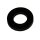 Nylon washer inner Ø 6mm/outer Ø 12mm/h=1,6mm -black-