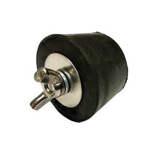 Rubber plug f. feak down test Ø 33-38mm