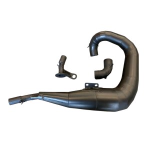 Exhaust "MZ V3 BOLT-ON BLACK" Series 1-2