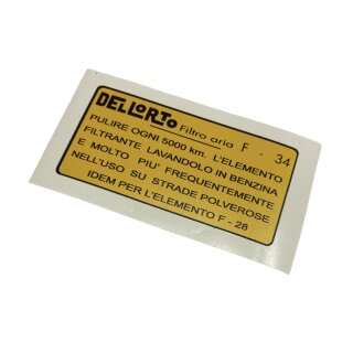 Airfilter sticker Series 1 "Framebreather"