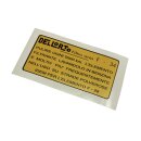 Airfilter sticker Series 1 "Framebreather"