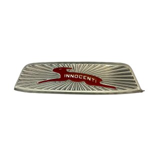 Heckemblem "Ulma" Serie 3 - silber/rot