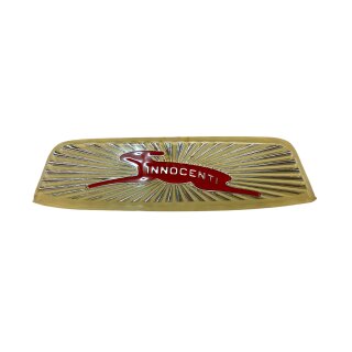 Rear frame badge "Ulma" Series 2 -gold/red-