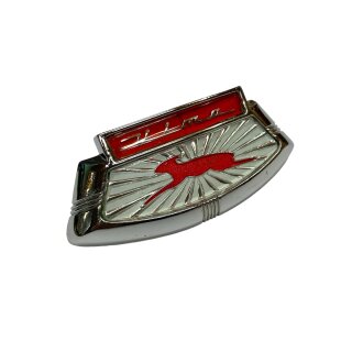 Horn cover badge "Ulma" white/red Series 2-3