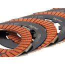 Clutch plate set "BGM PRO Typ CR80 alloy" 4 plates steel plates and springs (reinforced) Series 1-3/DL/GP