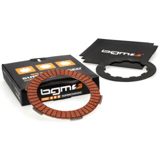 Clutch plate set "BGM PRO Typ CR80 alloy" 4 plates steel plates Series 1-3/DL/GP