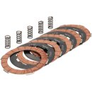 Kupplungsbeläge "BGM PRO Superstrong Racing Red" 5 Scheiben inkl. Stahlscheiben & verst. Federn Serie 1-3/DL/GP