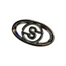 Horncover badge "SIL" DL/GP metall, chrome