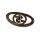 Horncover badge "SIL" DL/GP metall, chrome