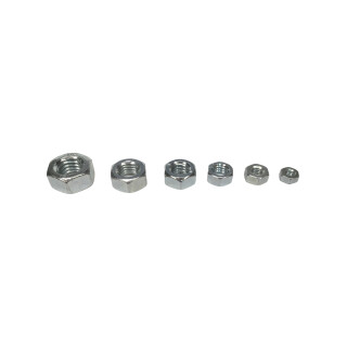Nyloc nut M7 -zinc-
