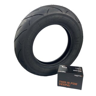 Tyre Heidenau K80 SR 3.50-10 59M TT -reinforced- incl. Vespa inner tube