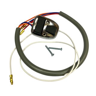 Lichtschalter "Casa Lambretta" LiS/SX/TV/DL/GP (schwarze Tasten)