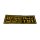 Patch "GRAND PRIX 225 TS1" black/gold (4x11cm)