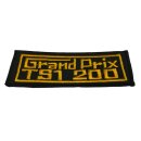 Patch "GRAND PRIX 200 TS1" black/gold (4x11cm