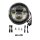 Scheinwerfer "LED" LI Serie 3 kompl. inkl. Chromring