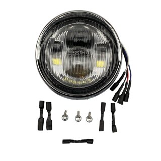 Scheinwerfer "LED" LI/TV Serie 1 kompl. inkl. Chromring