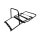 Rear carrier "Madrid" Royal-Alloy TG -matt black-