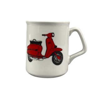 Tasse Lambretta -rot-