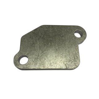 Plate for leakdown test for Vespa largeframe inlet