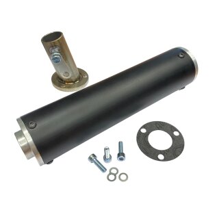 Muffler f. bgm-Clubman exhaust -black-
