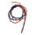 Candy stripe cable cover blue/orange