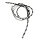 Candy stripe cable cover black/white