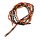 Candy stripe cable cover black/orange