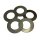 Clutch spider shim set f. clutch "AF" (0,8/1,0/1,2/1,4/1,6/mm)
