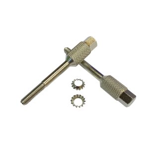 Handlebar cover fixing kit "Quick Fit Easy" Series 2 (stainless)