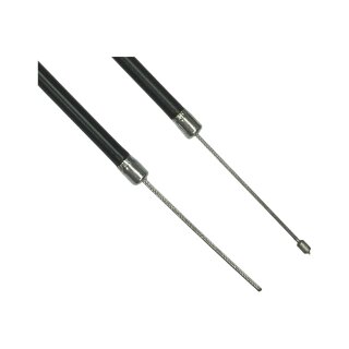 Seilzug Gas "PTFE" (mit Hülle) J50/100/125 -schwarz-