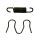Brake shoe fixing set DL/GP