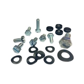 Schraubensatz Lüfterradabdeckung/Zylinderhutze m. Spacer Serie 1-3/DL/GP (Zink)
