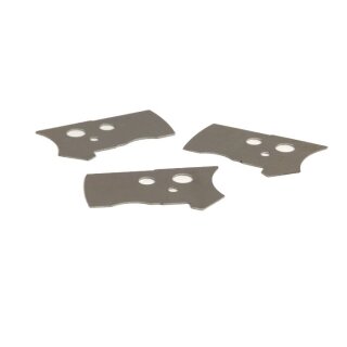 Steel shims set for pick-up - 3x 0,5mm
