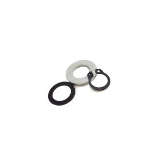 Rear brake pedal washer & circlip set Series 1-3/DL/GP/C/LC/D/LD/E/F
