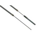 Rear brake cable with treaded end J50/100/125 -grey-