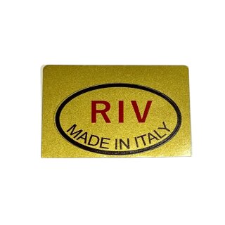 Sticker "RIV" -gold-