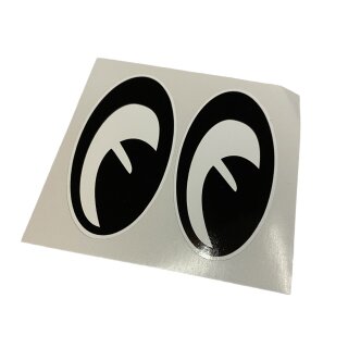 Stickers "Moon Eyes" (45x90mm) -reflective-