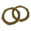 Clutch plates (2-plates) -Newfren- J/Lui/Luna 50cc